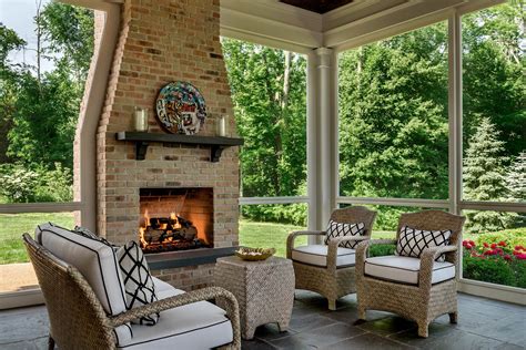 32 The Best Screened Porch With Fireplace Pictures Screened Porch