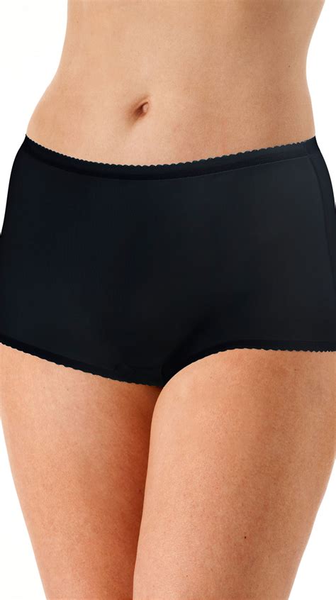 women s nylon modern brief panties shadowline