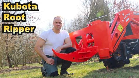 Diy Making A Root Ripper For The Front Loader Of A Kubota Compact