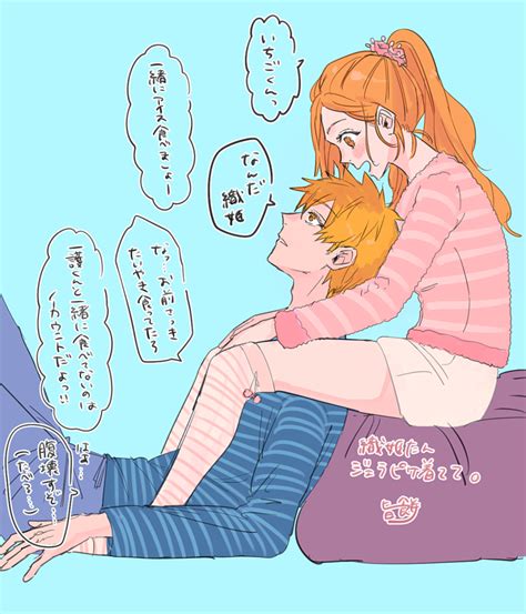 Inoue Orihime Kurosaki Ichigo Bleach Bad Id Bad Pixiv Id Highres