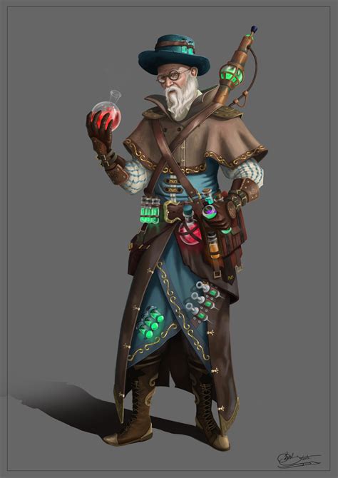 Artstation Alchemist Character Design