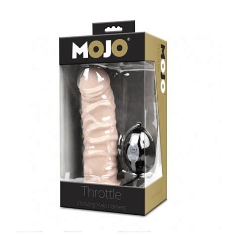 Mojo Throttle Hollow Vibrating Male Harness Vanilla Sex Toys At