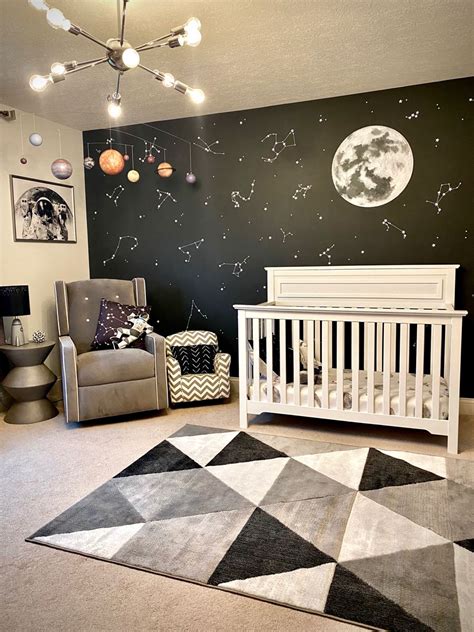 Boys Space Themed Room Baby Boy Room Decor Baby Boy Room Nursery