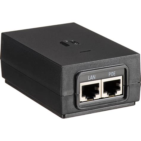 Ubiquiti Networks 48v Poe Adapter With Gigabit Lan Poe 48 24w G