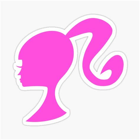 Barbie Logo Hot Pink Sticker For Sale By XoomXoom Redbubble