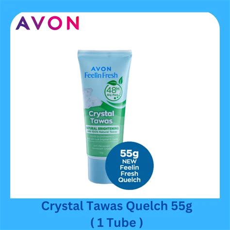 Avon Feelin Fresh Crystal Tawas Quelch 60g 1 Tube Lazada Ph