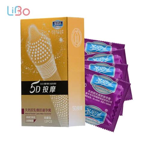 buy personage 12pcs lot 5d dotted thread ribbed g point latex condoms