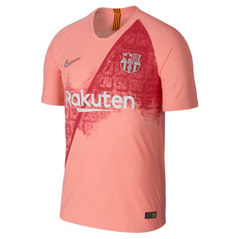 Nike Fc Barcelona 2018 2019 Vapor Match Third Kit Shirt In Pink For Men