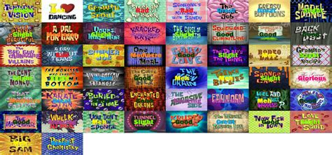 Spongebob Season 7 Scorecard By Backtoreviews On Deviantart