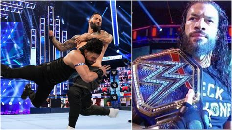 Roman Reigns Attacks Jey Uso 2020 Brother Vs Brother Roman Against