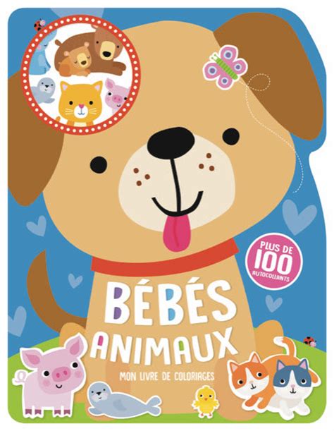 Mon Livre De Coloriages Bébés Animaux Livres Jeunesse