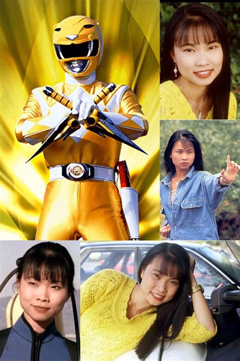 Mighty Morphin Yellow Ranger Trini Kwan Played By Thuy Trang Power