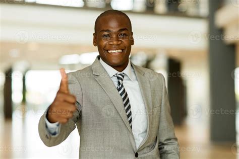 African American Business Man Thumbs Up 993144 Stock Photo At Vecteezy