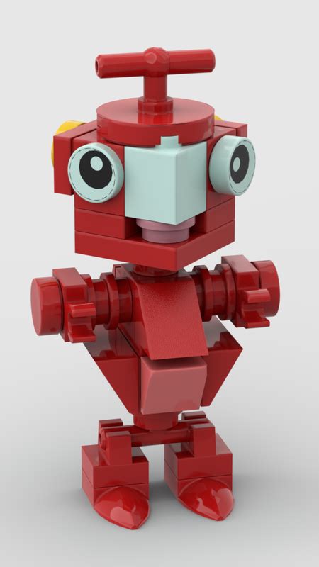 Lego Moc Nono The Small Robot From The Cartoon Ulysse 31 Fun Version