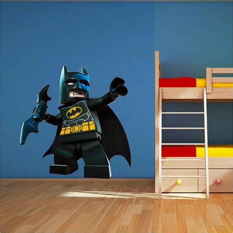 Lego Batman Wall Art Printed Vinyl Sticker Decal Childrens Bedroom Boys