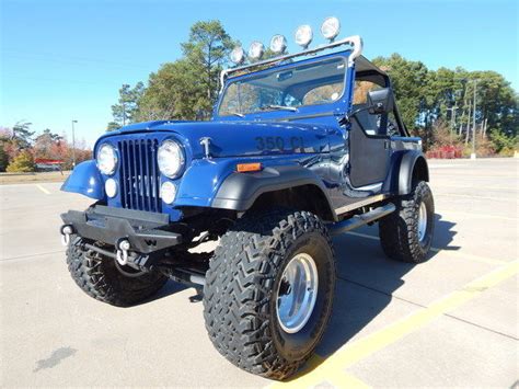 Jeep Cj 1982 Blue For Sale 1jcbn87e1ct009916 1982 Jeep 4wd Cj7