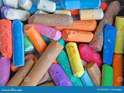 Colored Chalk Stock Image Image 10372361