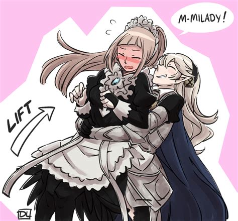 Corrin Corrin And Felicia Fire Emblem And More Drawn By Dlanon