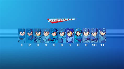 Minimalist Mega Man Wallpaper