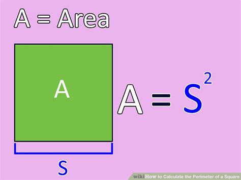 How long are the sides and the diagonal of a square with the area a=121m^2. 3 Ways to Calculate the Perimeter of a Square - wikiHow