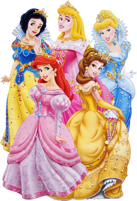 Download Princesas Disney 5 Princesas De Disney Png Image With No
