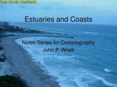 Ppt Estuaries And Coasts Powerpoint Presentation Free Download Id