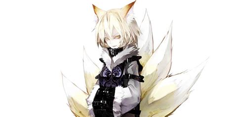 Contractor are those people who hei is a complete badass character in this anime. Image - Blonde-tails-touhou-short-hair-yellow-eyes-kitsune ...