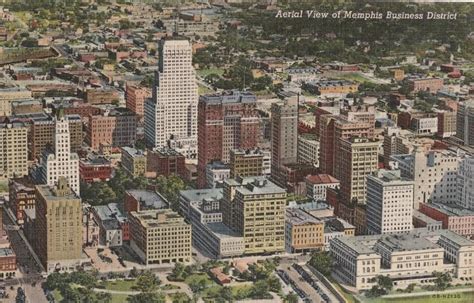 Tennessee Lot Of 5 Vintage Postcards Memphis Main Street Etsy