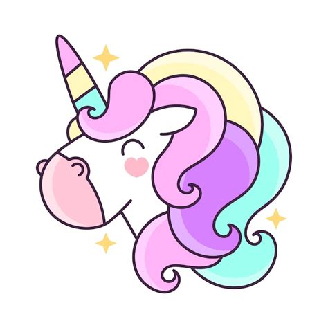 Premium Vector Cute Unicorn Cartoon Character Illustration