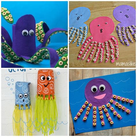 12 Outstanding Octopus Crafts For Kids