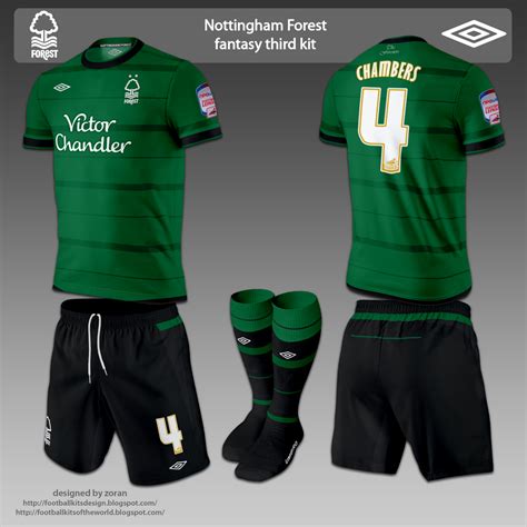 Free uk delivery on orders over £100. football kits design: Nottingham Forest F.C. fantasy kits