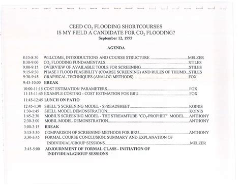 1995 ceed co2 flooding short course “is my field a candidate for co2