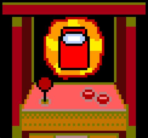 The Among Us Arcade Game Pixel Art Maker