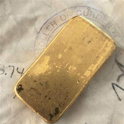 Rothschild 100 Gram 9999 Gold Poured Bar Coinwatchco