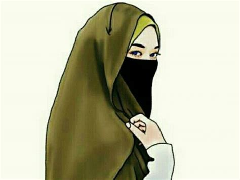 Wanita Berhijab Download Gambar Kartun Muslimah Bercadar 30 Gambar