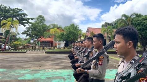 Kegiatan Pagi Samapta Polres Melawi Youtube