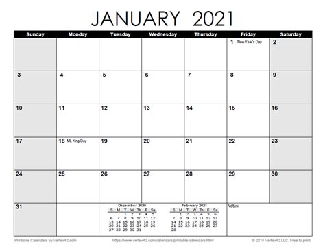 Excel 12 Month Calendar 2021 Printable 2021 Excel Calendar Templates