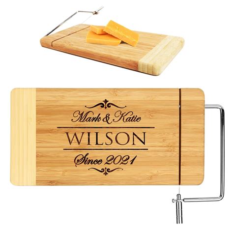 Engraved Cheese Board Set T For Couples Wine And Cheese Etsy
