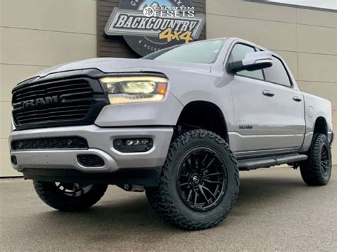2022 Ram 1500 With 20x10 18 Fuel Rebel And 35125r20 Mickey Thompson