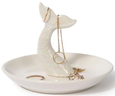 Homewares Mermaid Tail Trinket Tray Trinket Tray Hanging Jewelry