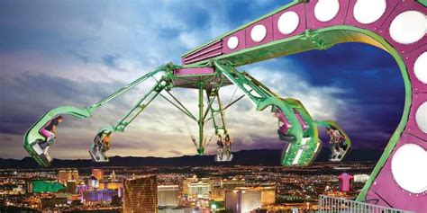 Las Vegas Strat Tower Thrill Rides Admission Getyourguide