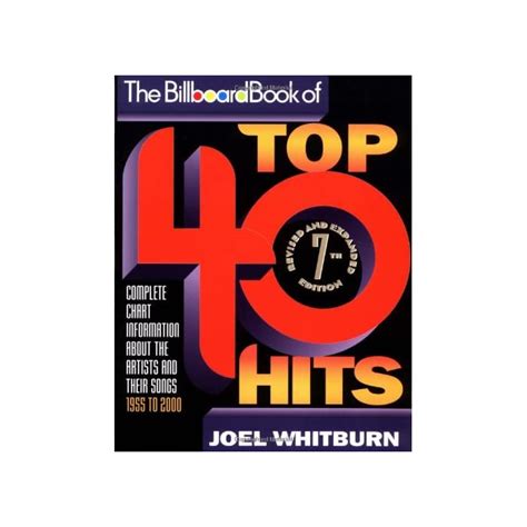 Buy Billboard Book Of Top 40 Hits Complete Chart Information About