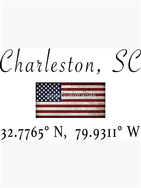 Charleston South Carolina Magnet For Sale By Positiveimages Redbubble