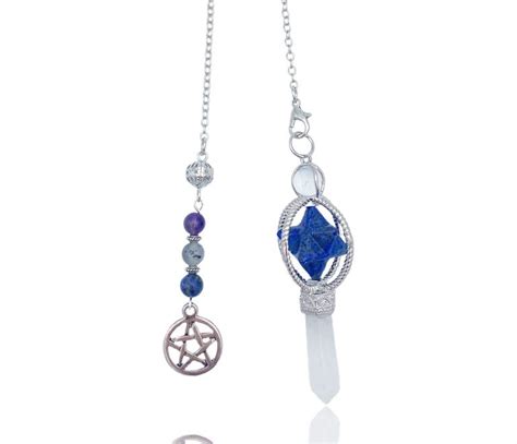 Pendule Divinatoire Merkaba Lapis Lazuli Histoires De F Es