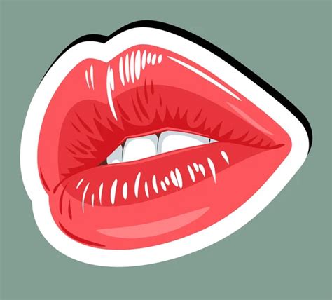 beautiful sensual female lips ⬇ vector image by © imagoaiva vector stock 177287290