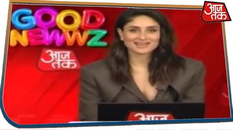 anchor kareena kapoor khan लेकर आई हैं good newwz youtube