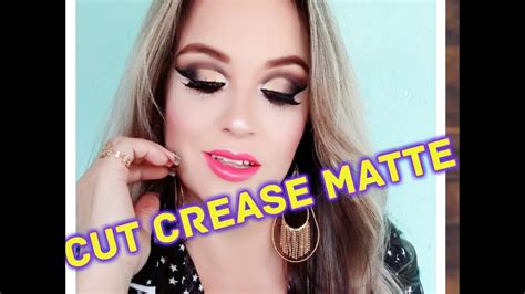 Cut Crease Matte Youtube