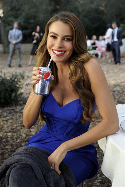 Sofia Vergara Diet Pepsi Commercial Shoot Fashion Style