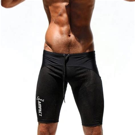 Fashion Sexy Slim Fitted Mens Tight Shortscasual Summer Men Shorts