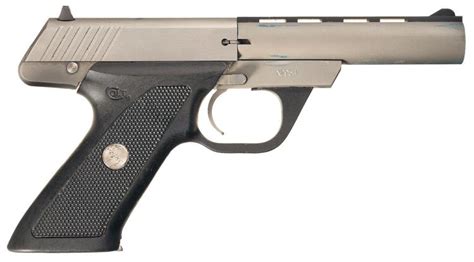 Sold Price Colt 22 Experimental Prototype Semi Automatic Pistol